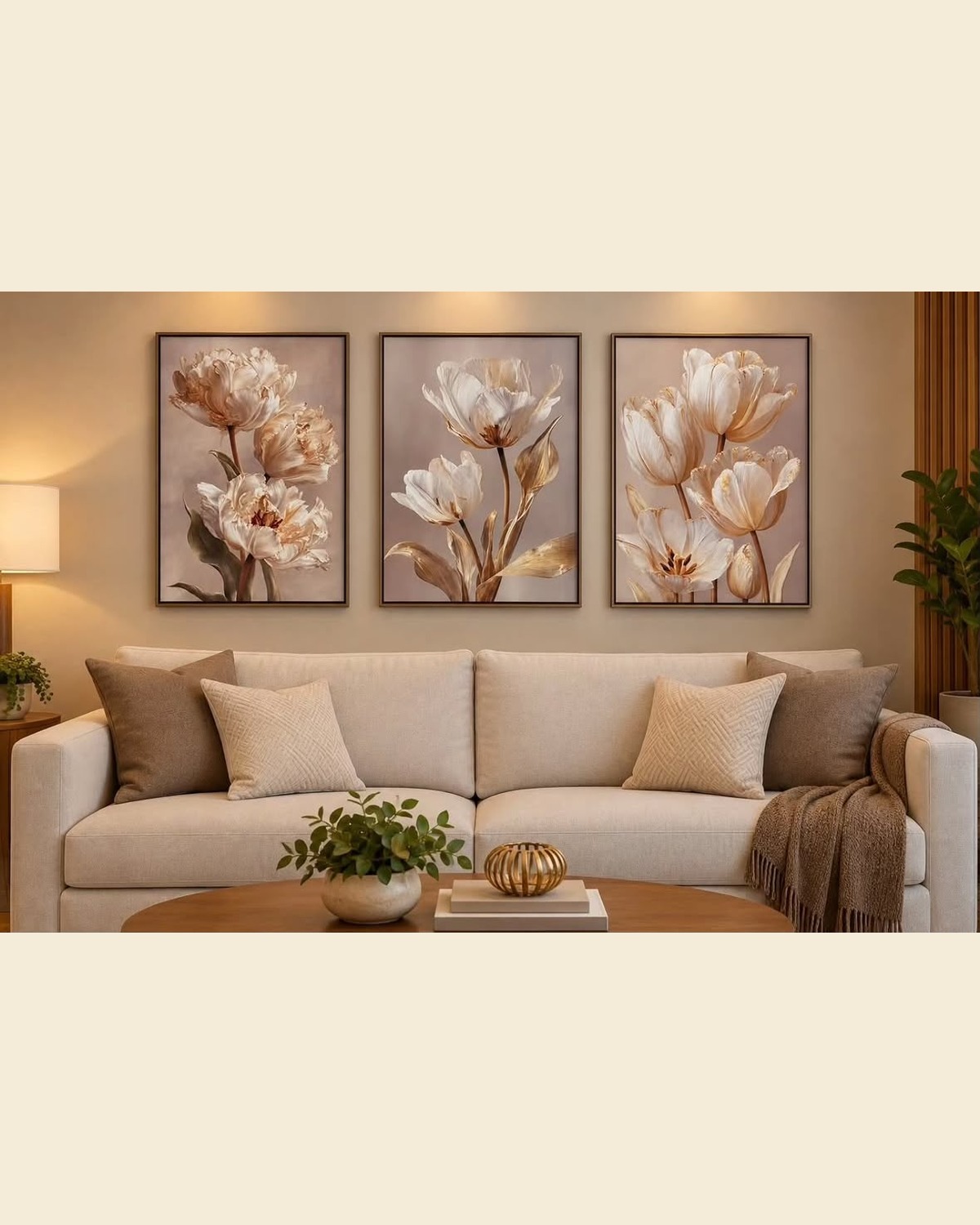 Trio de flores